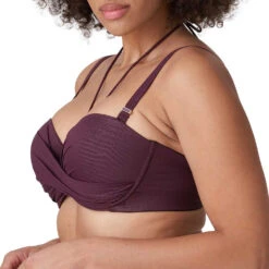 PrimaDonna Swim Dalyan 4009817 Unterlegter Bikini Trägerlos Wein 75C -Sommer Bekleidungsgeschäft 0177a09d01595fc56137d029f1898766 dalyan 4009817 wne 4 2