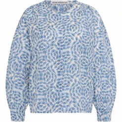 Drykorn Itua 87479 Langarmshirt Blau 1