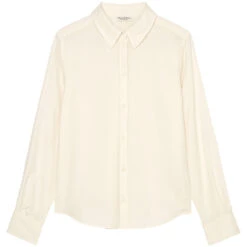 Marc O'Polo Marc O Polo 301127242065 Bluse White Cotton 40
