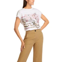 Marc Cain US 48.13 J69 T-Shirt White 42 -Sommer Bekleidungsgeschäft 6d0584f031dd7054419a60a1c4a49b3a 100 us 4813 j69 5