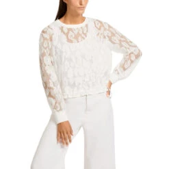 Marc Cain US 55.07 W55 Blusenshirt Off 42