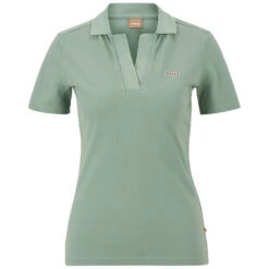 BOSS 50487760 Poloshirt Open Green M