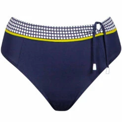 Lidea 717477 Bikini-Slip Navy White Lime 38