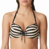 Marie Jo Swim Merle 1002916 Bikini-Oberteil Noir Rayure 70A -Sommer Bekleidungsgeschäft d204f71420e67f816cdfd42fe63f9a6c merle 1002916 nry
