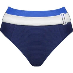 Lidea Contrast 525 Bikini-Taillenslip Blue White 42
