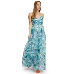 Vera Mont 85264124 Abendkleid White/mint 38 -Sommer Bekleidungsgeschäft ff569772ce04a6fc7c061cc39788fffc vmbyveram 231 1808 23185264124 1